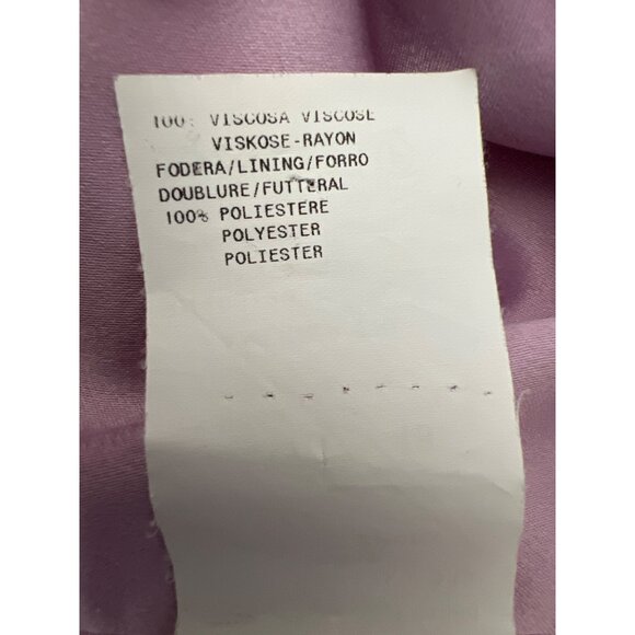 Vintage Armani‎ Collezioni Soft Pink Blazer Jacket Size 12 Viscose Made in Italy - Picture 8 of 15